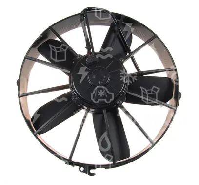 ventilátor SPAL univerzální tlačný průměr 305 mm - 5 lopatek, 24V